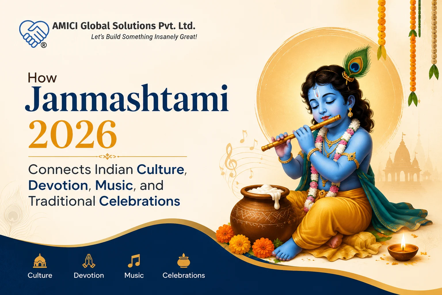 How Janmashtami 2026 Connects Indian Culture, Devotion, Music, and Traditional Celebrations